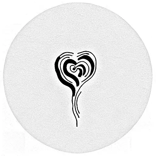a rose, a heart and the wording "mamma" tattoo design idea