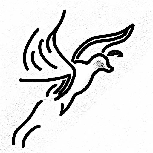icarus falling with wings tattoo tattoo design idea