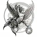 Eros tattoo design idea