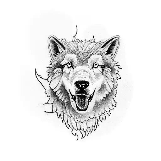 There are three types of people in this world: sheep, wolves, and sheepdogs. tattoo design idea