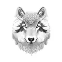 There are three types of people in this world: sheep, wolves, and sheepdogs. tattoo design idea