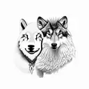 There are three types of people in this world: sheep, wolves, and sheepdogs. tattoo design idea