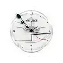 a clock and a globe together  tattoo design idea