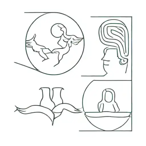 small matching couples tattoo tattoo design idea