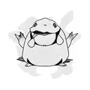 psyduck pokemon tattoo design idea