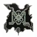 cybernetic circuit tattoo design idea