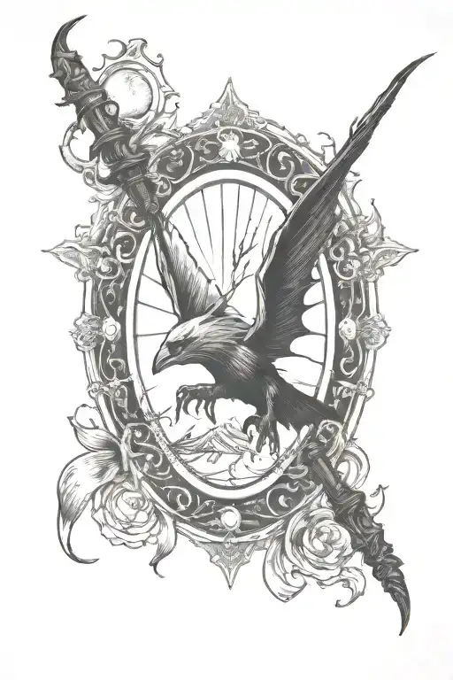 bloodborne moon presence tattoo design idea