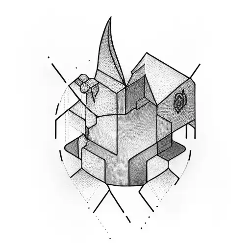 Hacker tattoo design idea