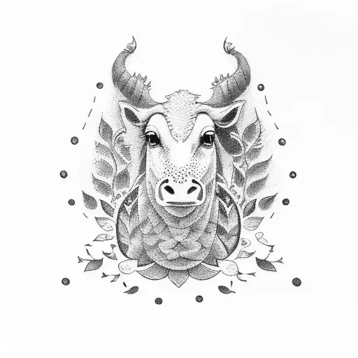 farm tattoo design idea