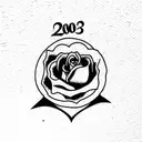 2003 written in roman woth guns and roses neck tattoo tattoo design idea