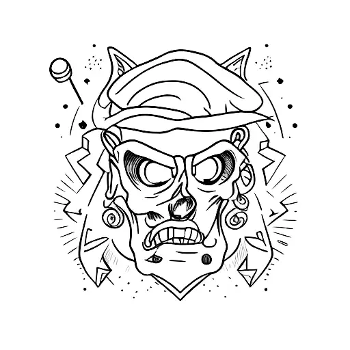 loser tattoo design idea