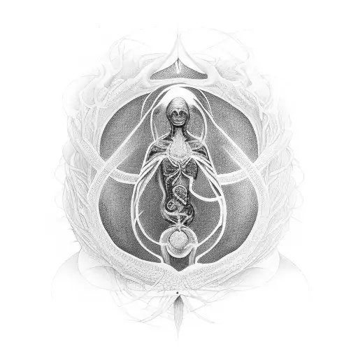 Nivarna In Utero Album Cover tattoo design idea