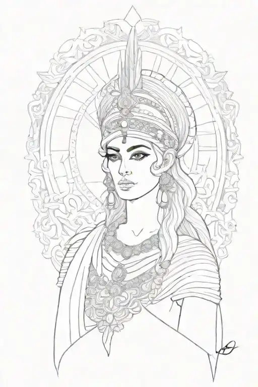 Persia Cyrus the great tattoo design idea