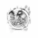 avengers  tattoo design idea