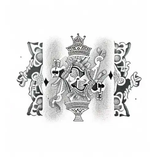 King of Spades tattoo design idea