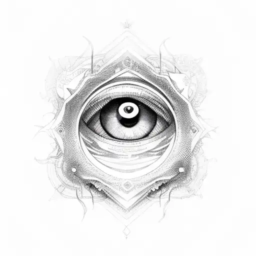 Third Eye tattoo design idea