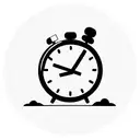 "5 a.m." in digital alarm clock font tattoo design idea