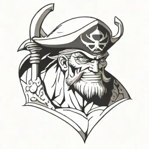 Whitebeard, One piece tattoo design idea