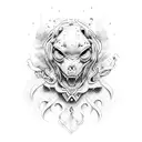 Porsche tattoo design idea