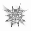 shuriken genji tattoo design idea