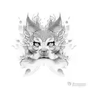  words Devotion, Obedience, Surrender  tattoo design idea