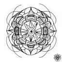 Mandala tattoo design idea