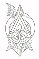 destiny 2 warlock  tattoo design idea