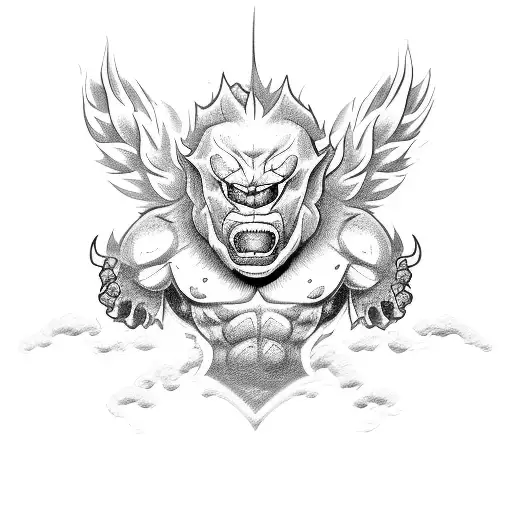Infernape tattoo design idea