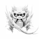 Infernape with Cordyceps tattoo design idea