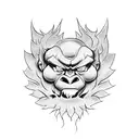 Infernape tattoo design idea