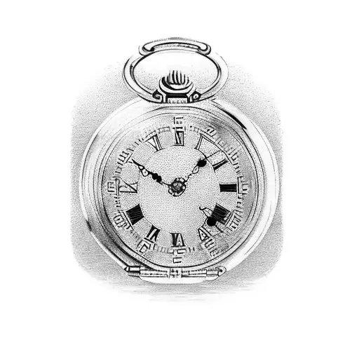 2 Pocket Watch's on either breast and a religous chest piece tattoo design idea