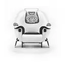 stadium chair tattoo design idea