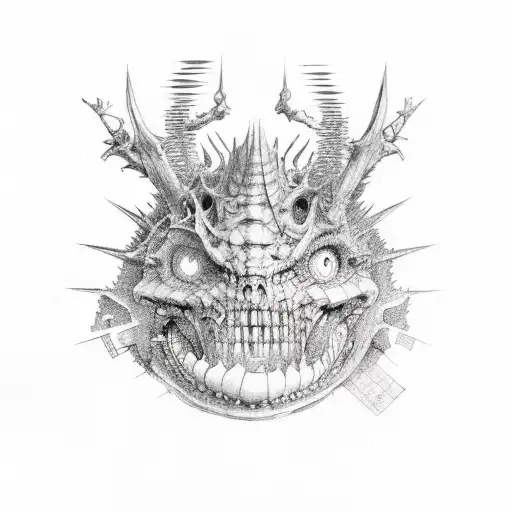 dorohedoro tattoo design idea