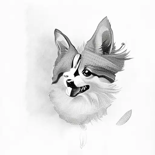 the word Penelope with candy background  tattoo design idea