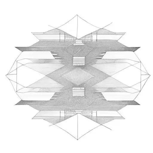 Frank Lloyd wright spine tattoo design idea