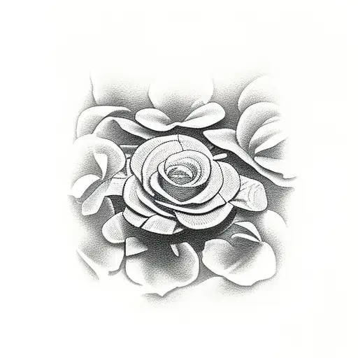 black widow with flowers tattoo design idea