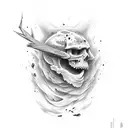 Josh Jo text tattoo design idea