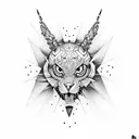 Josh Jo text tattoo design idea