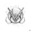 glock boat tattoo design idea