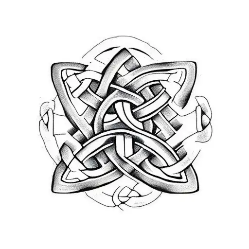 Celtic Knot tattoo design idea