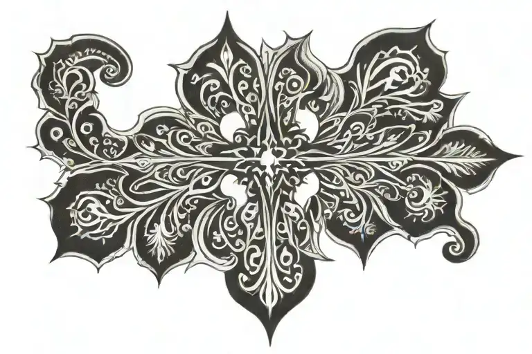 Matthew 6:34 tattoo design idea