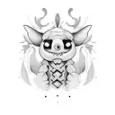  Stitch  tattoo design idea