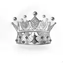 Queen's Crown tattoo design idea