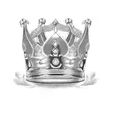 Queen's Crown tattoo design idea