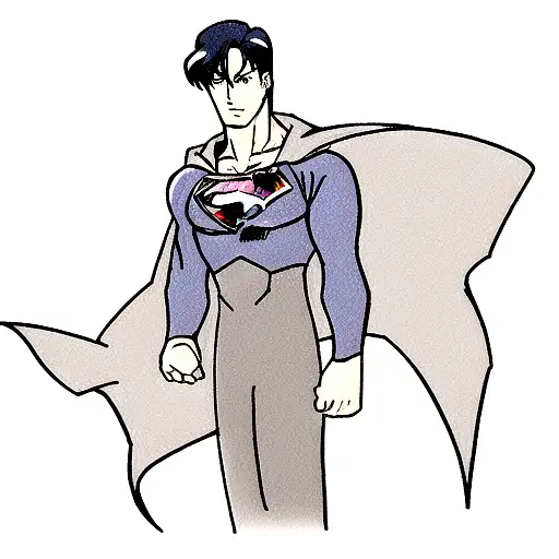 Superman tattoo design idea