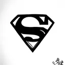 Superman tattoo design idea
