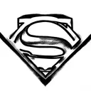 Superman tattoo design idea