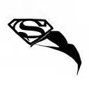 Superman tattoo design idea