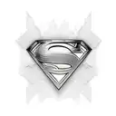 Superman tattoo design idea
