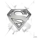 Superman tattoo design idea